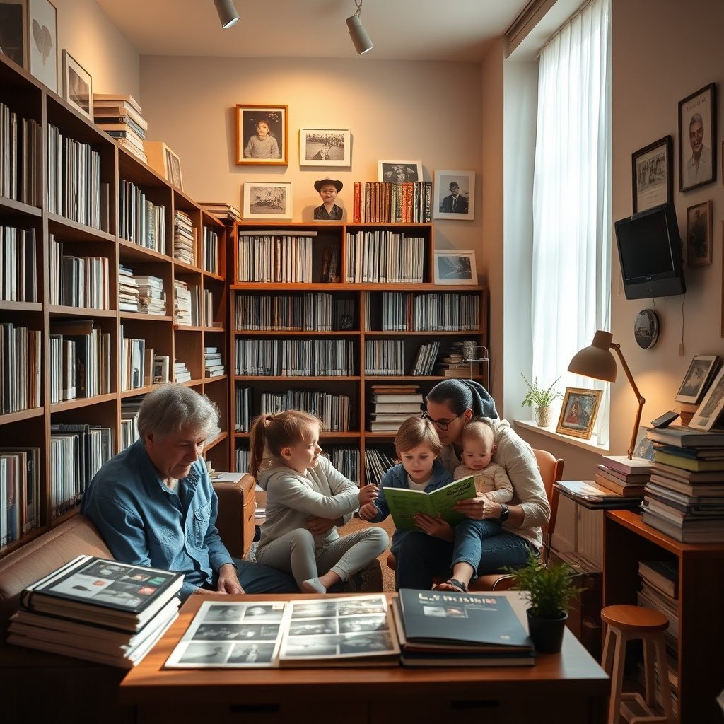 Family memories being digitized