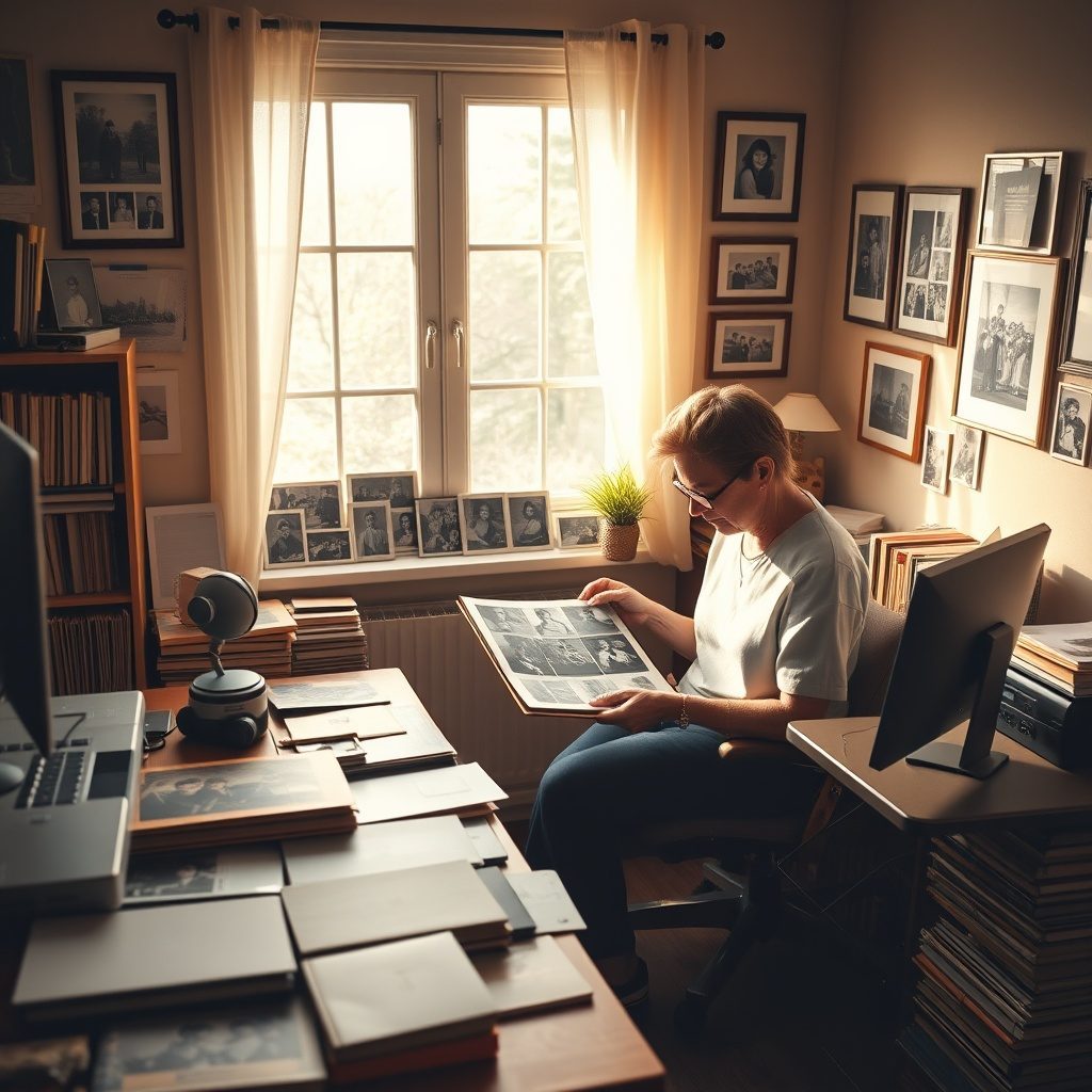 Family memories being digitized