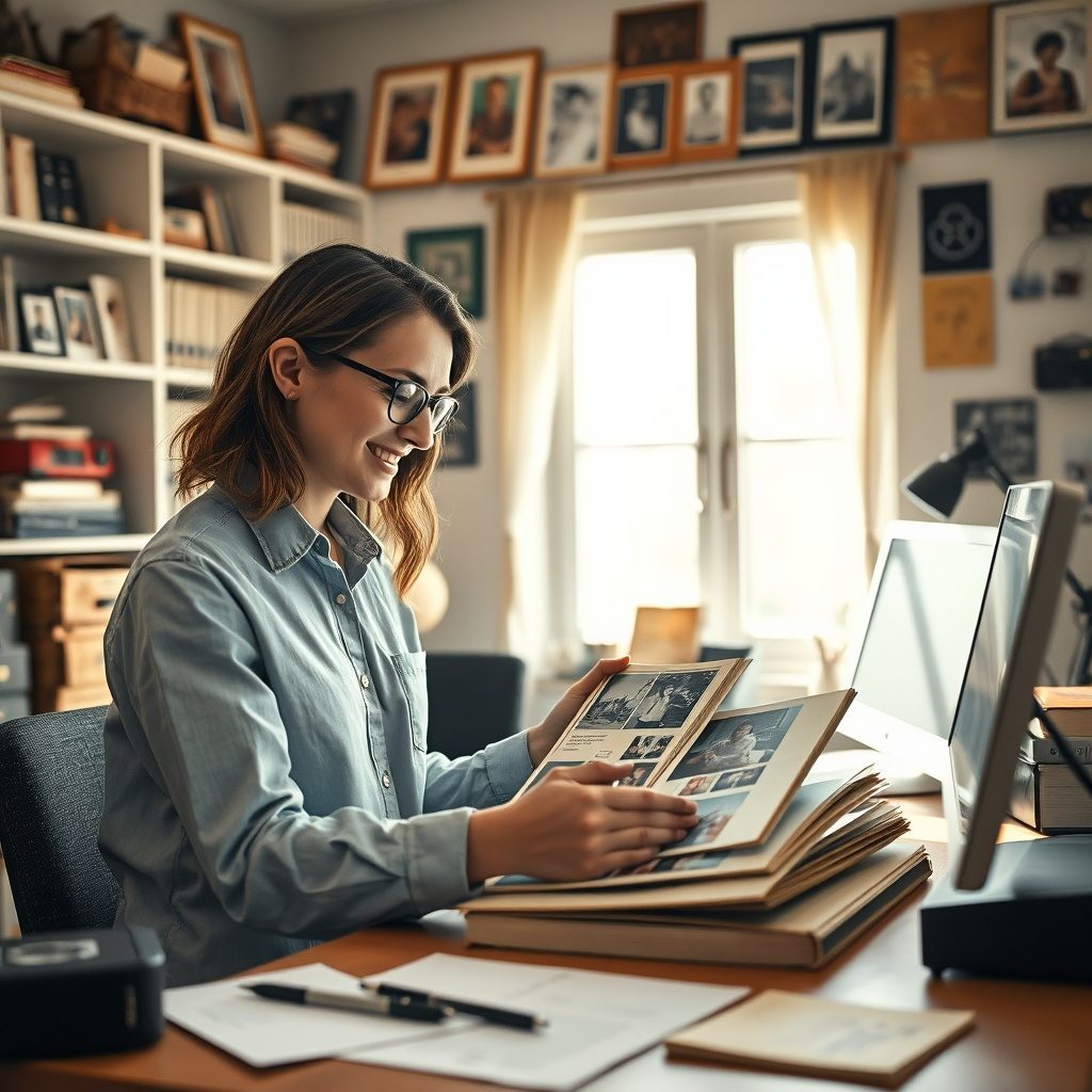 Digitizing family albums