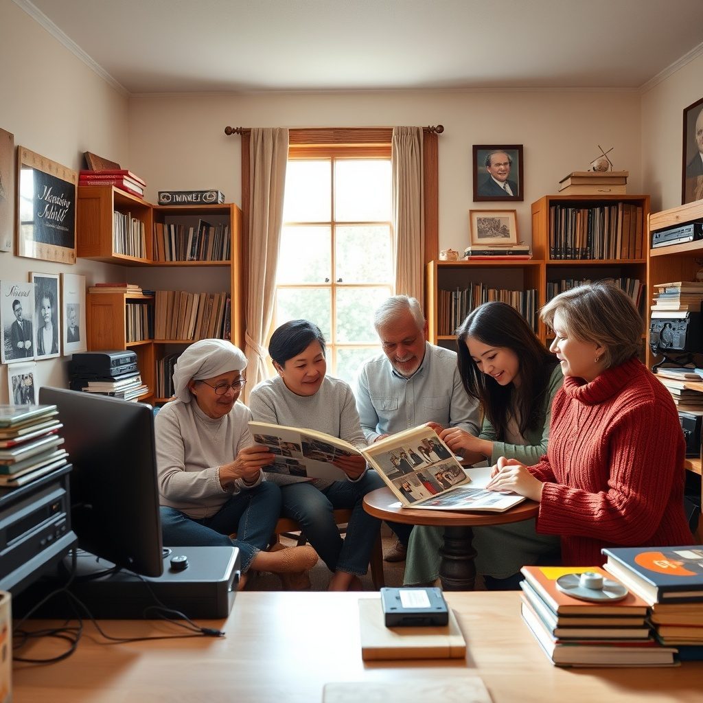Family memories being digitized