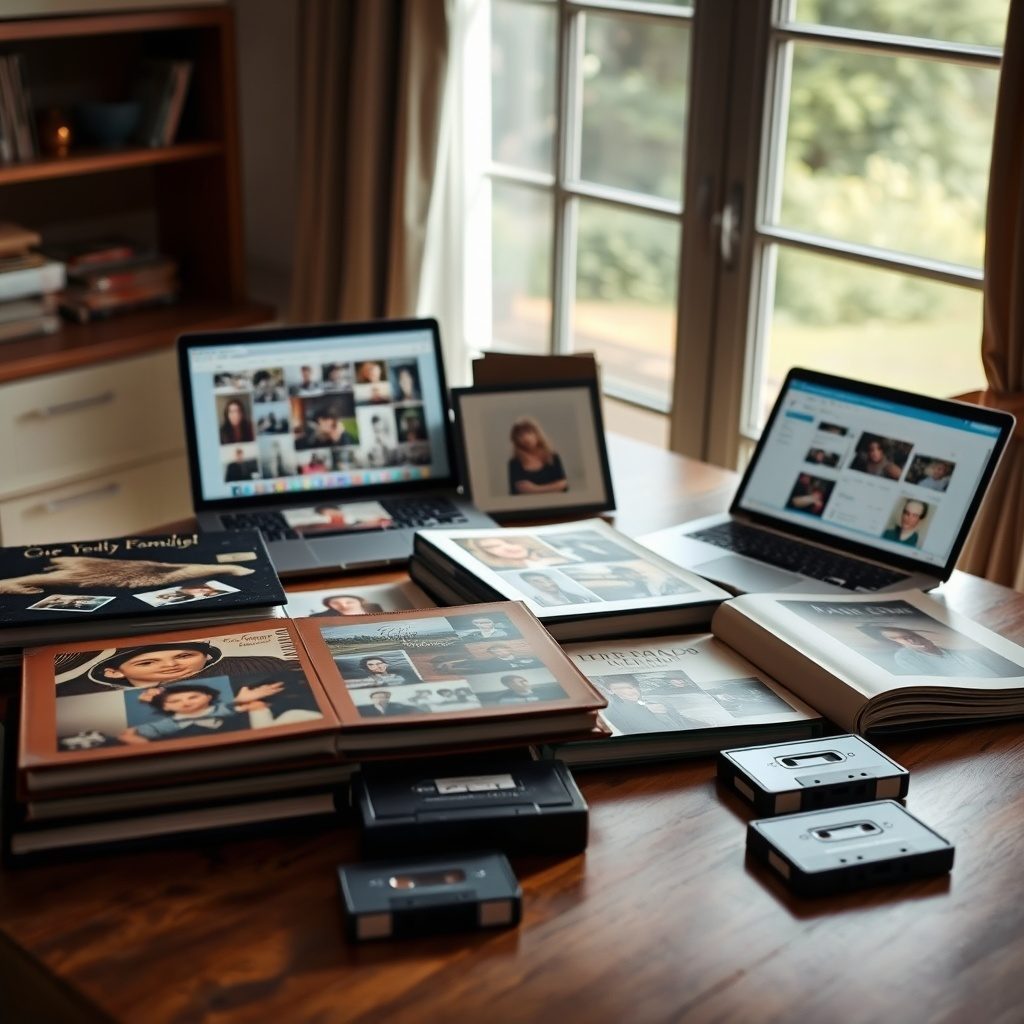 Organizing family memories